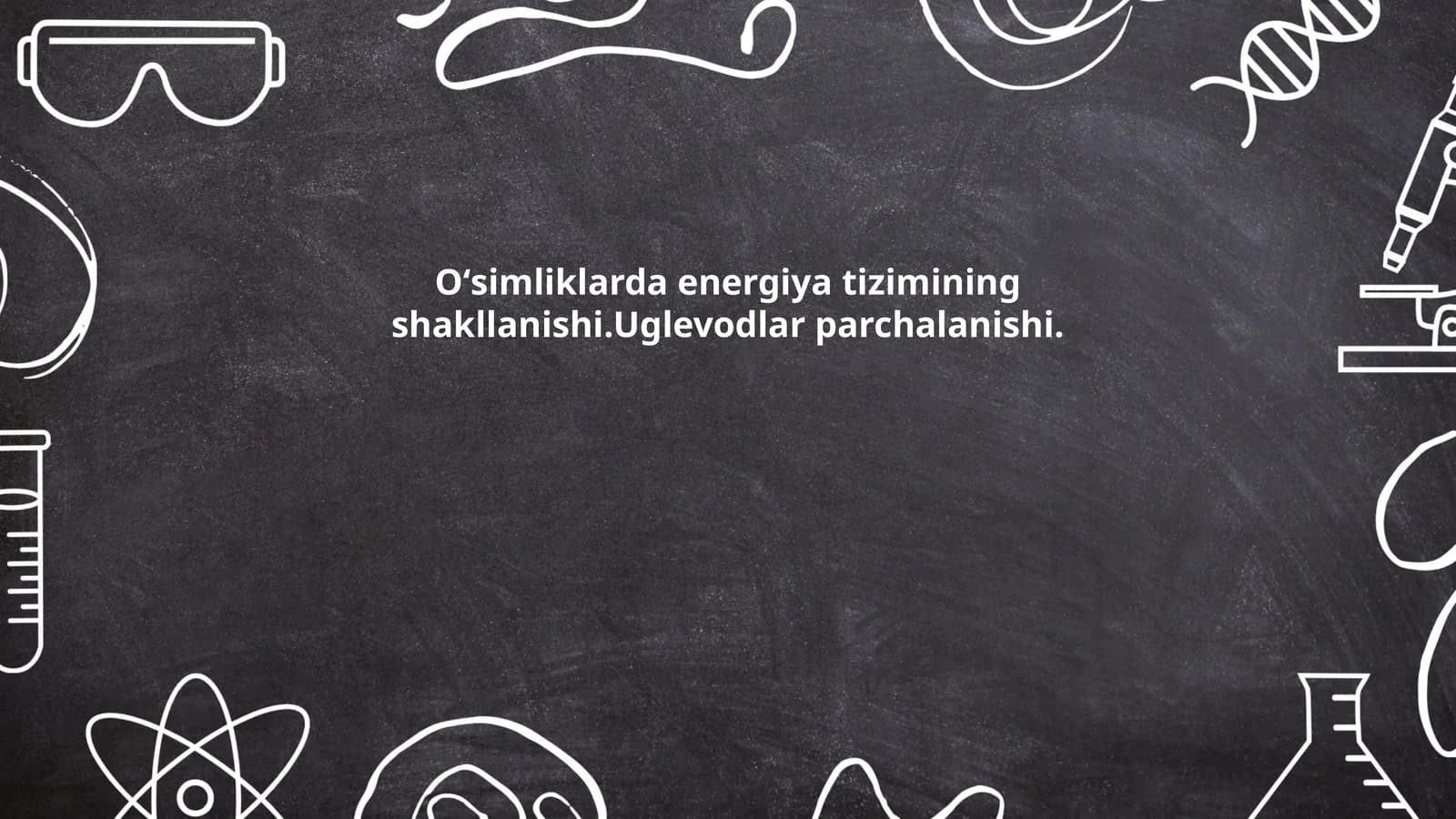 Oʻsimliklarda energiya tizimi
