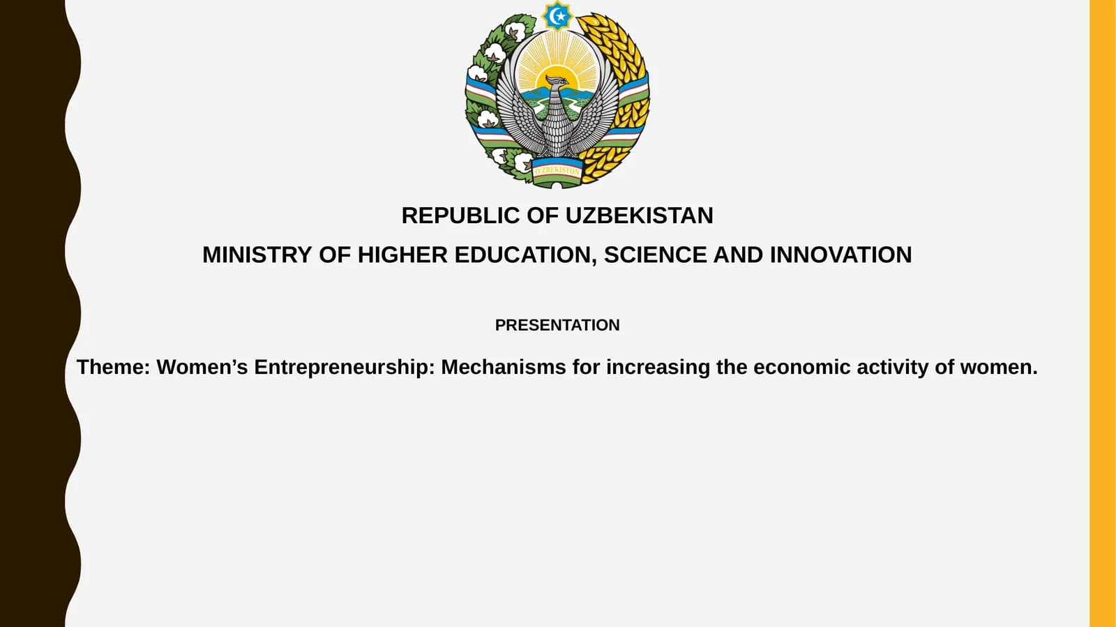 PRESENTATION