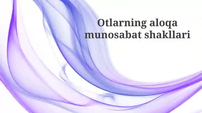 O'simliklarning aloqa munosabatlari