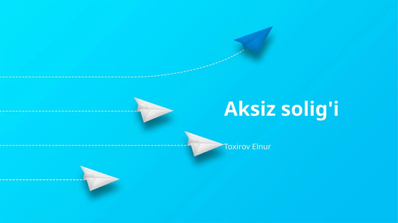 Aksiz Soliqning iqtisodiy ta'siri