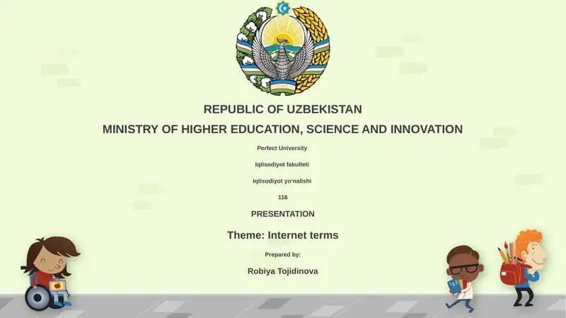Internet terms