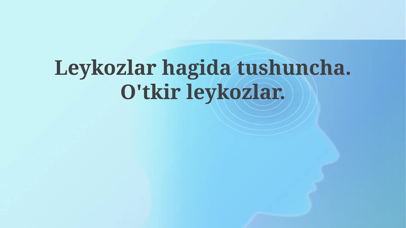 Leykoz: Ta'rif va Tasnif