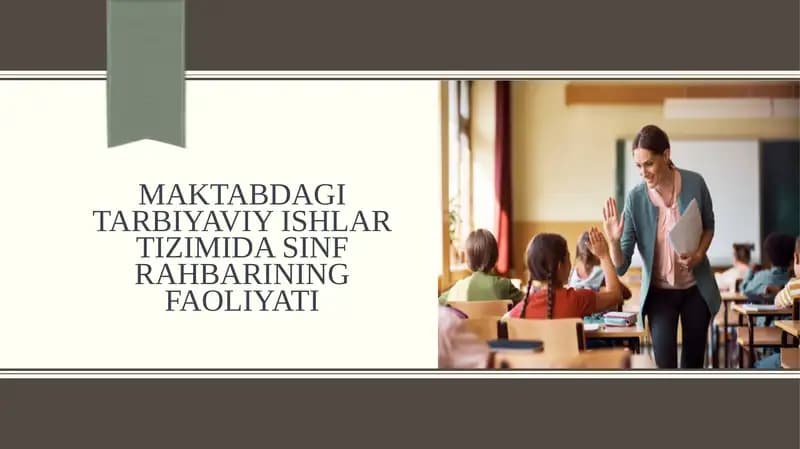 Sinfrahbarining faoliyati