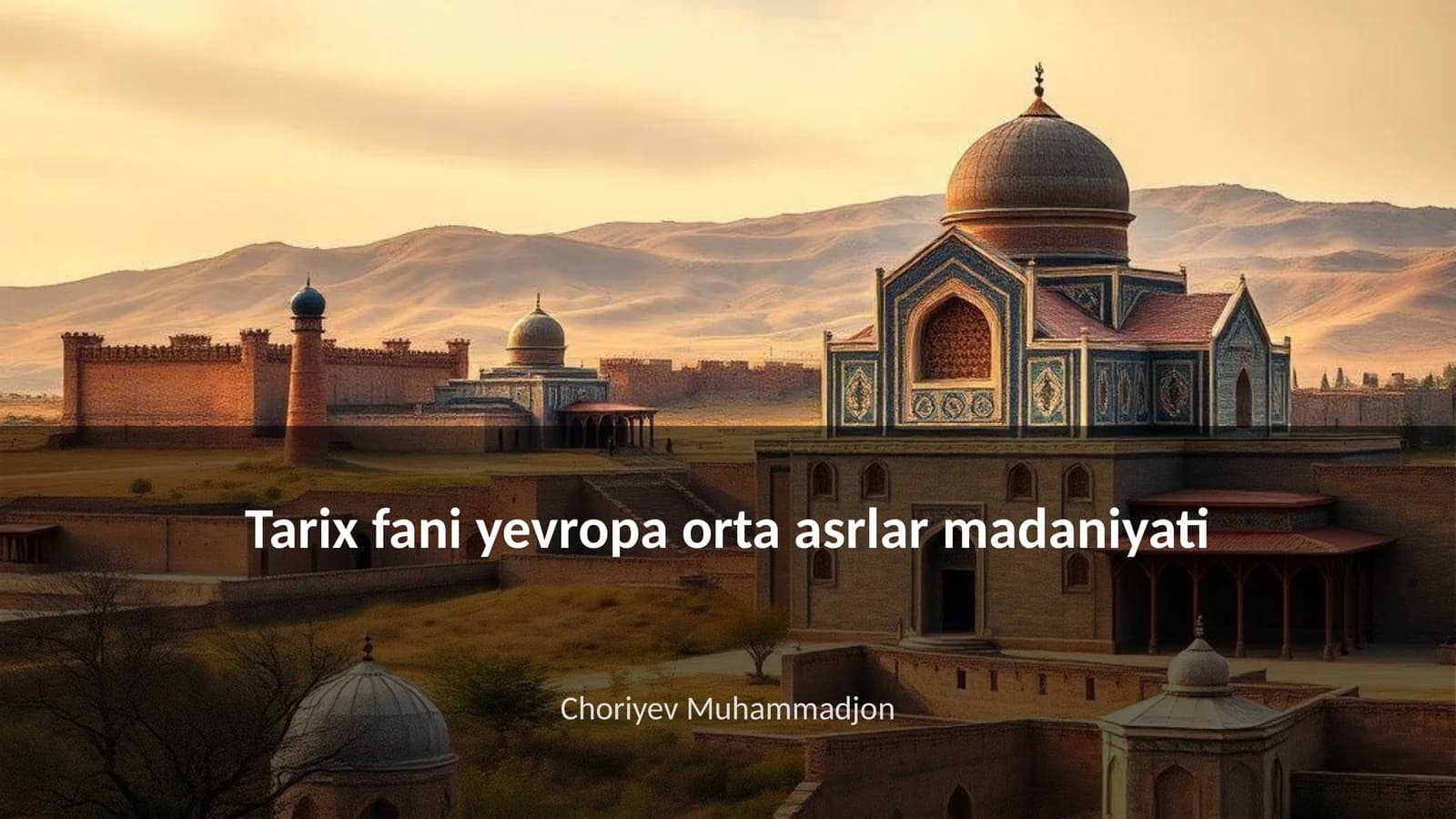 Yevropa orta asrlar madaniyati