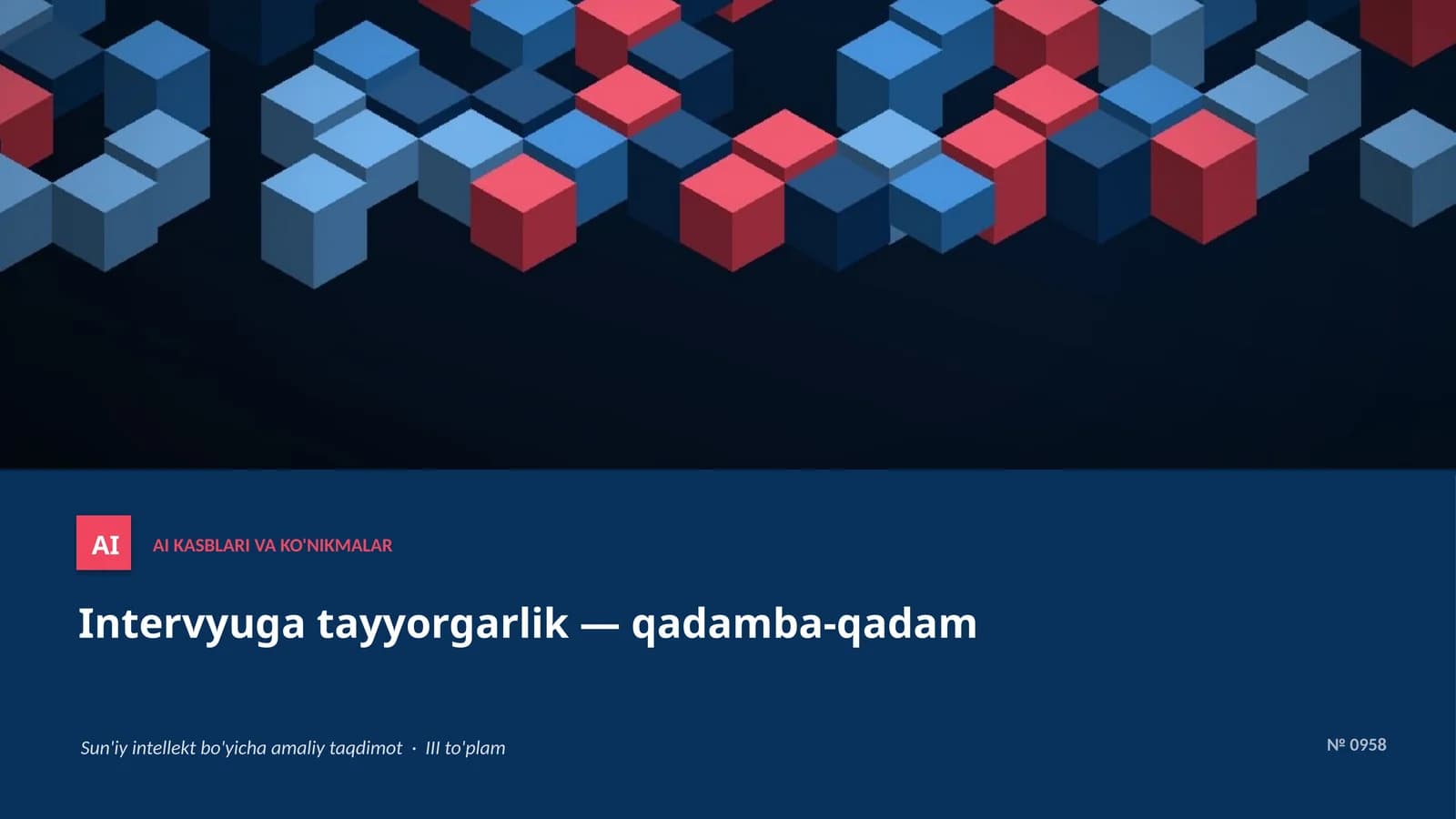 Intervyuga tayyorgarlik — qadamba-qadam