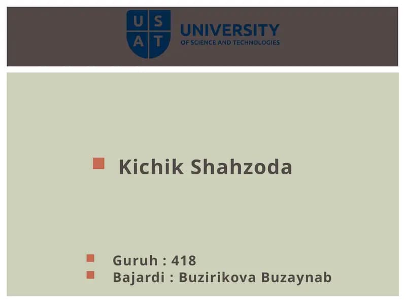 Kichik Shahzoda