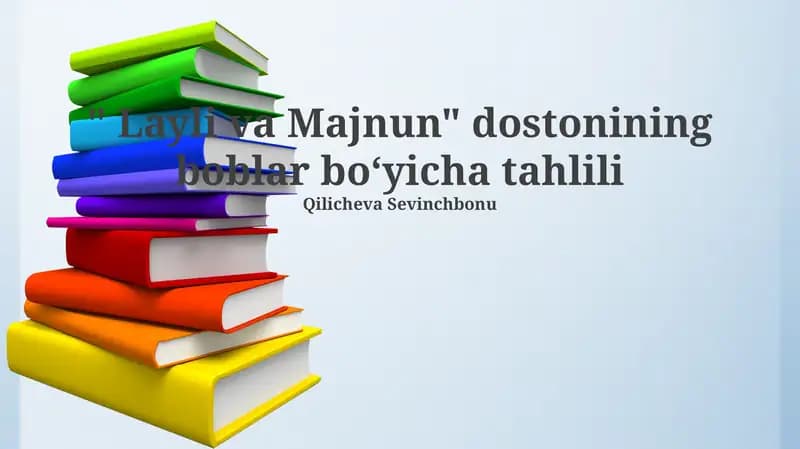 Layli va Majnun tahlili