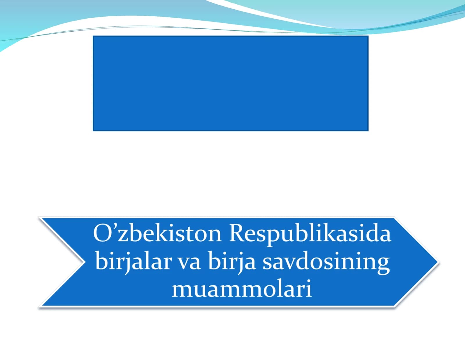 Birja faoliyati