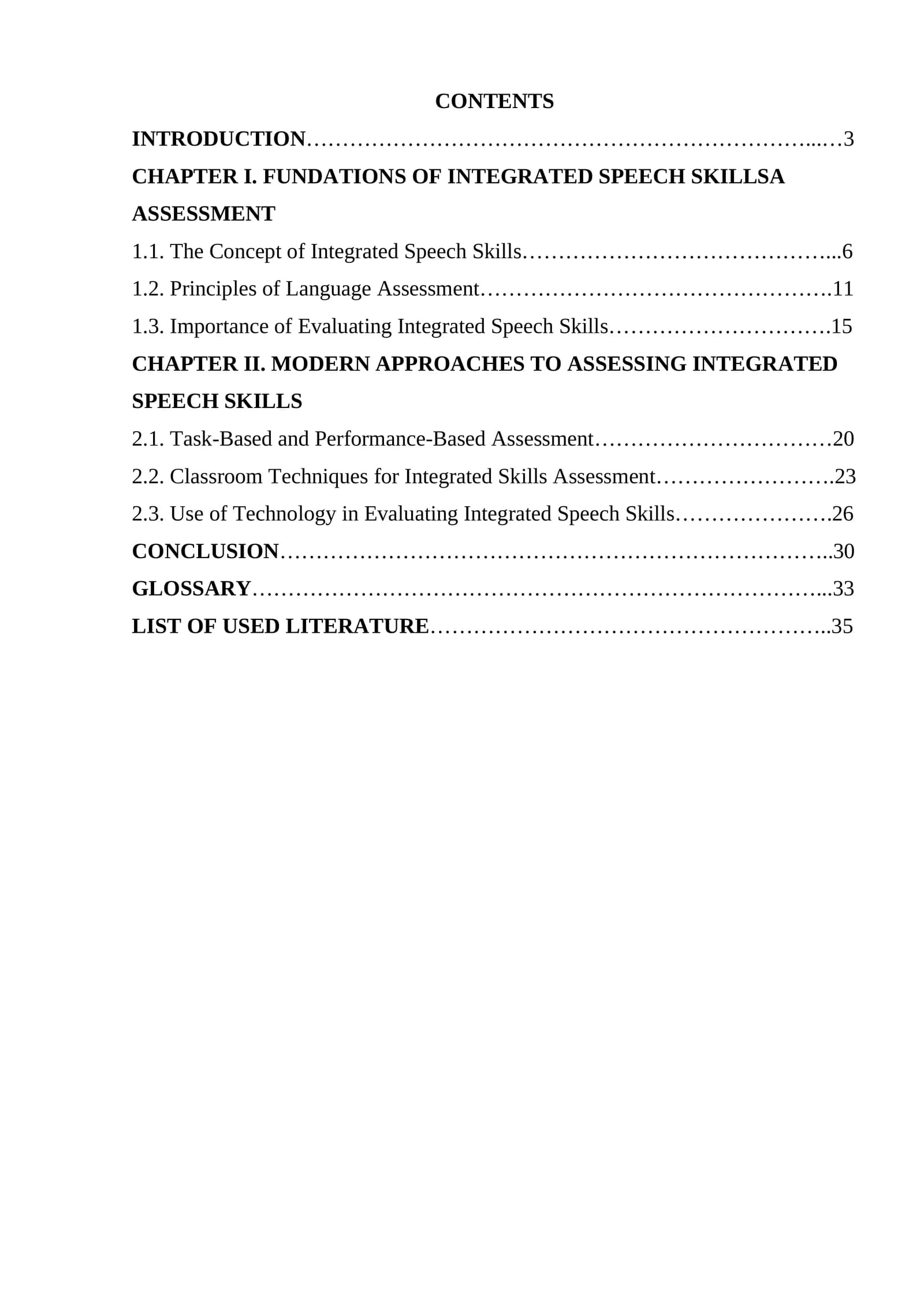 Strategies for evaluating integrated speech skills in language learning