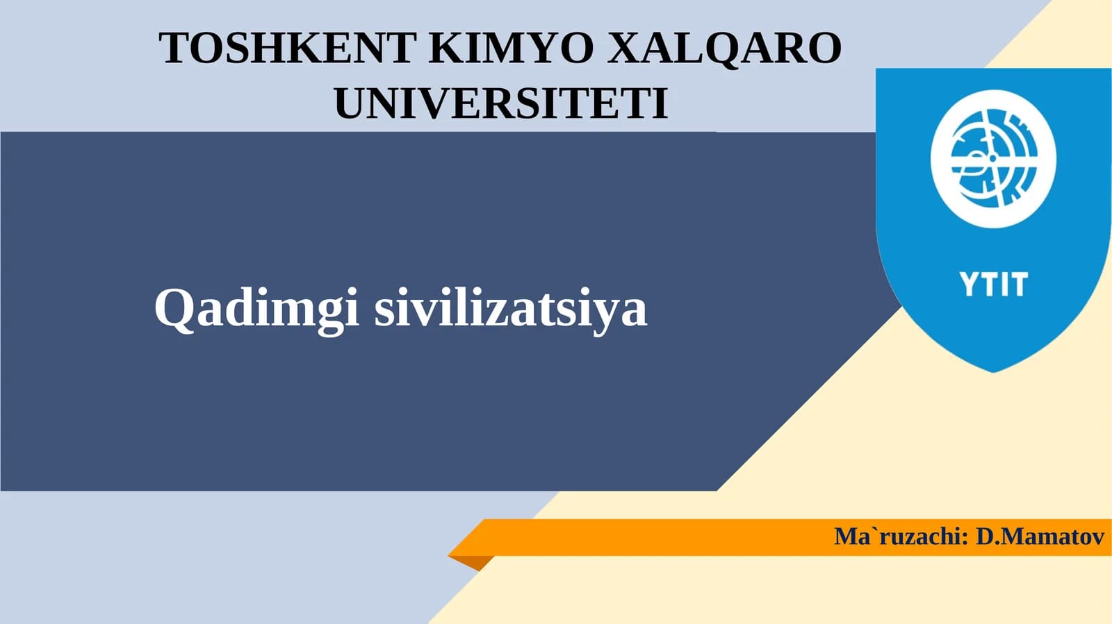 Qadimgisivilizatsiya