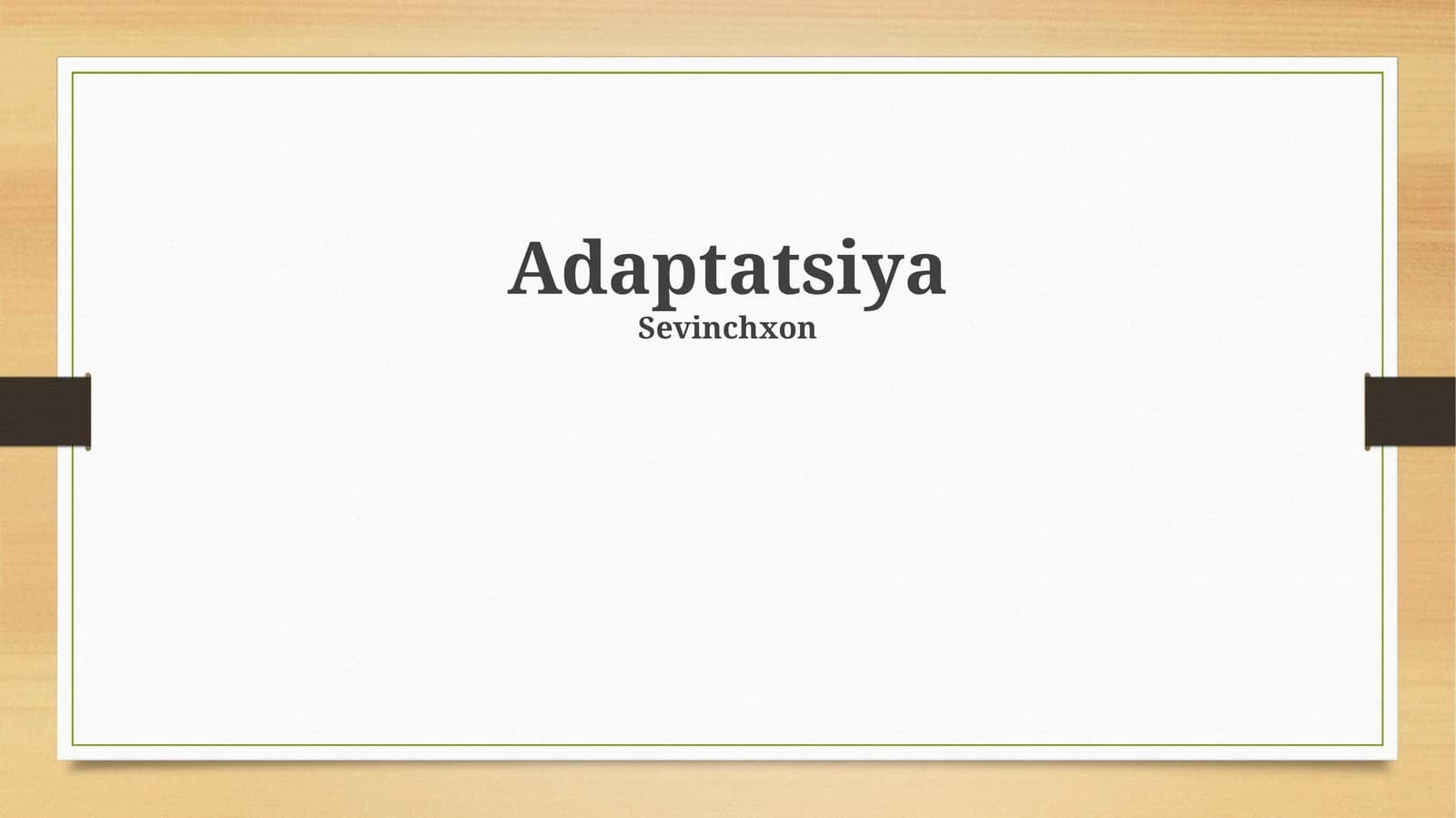 Adaptatsiya