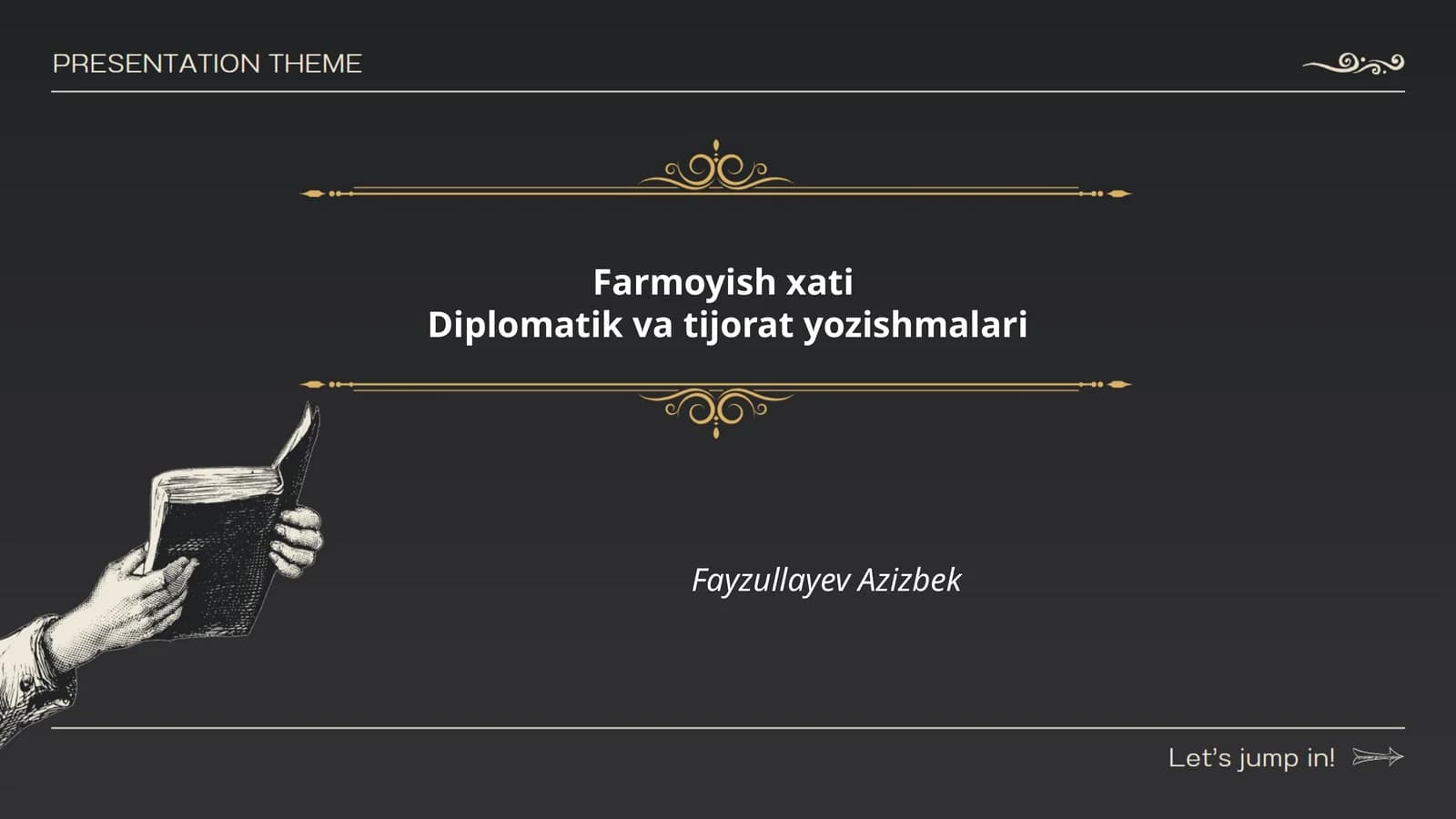Farmoyish xati