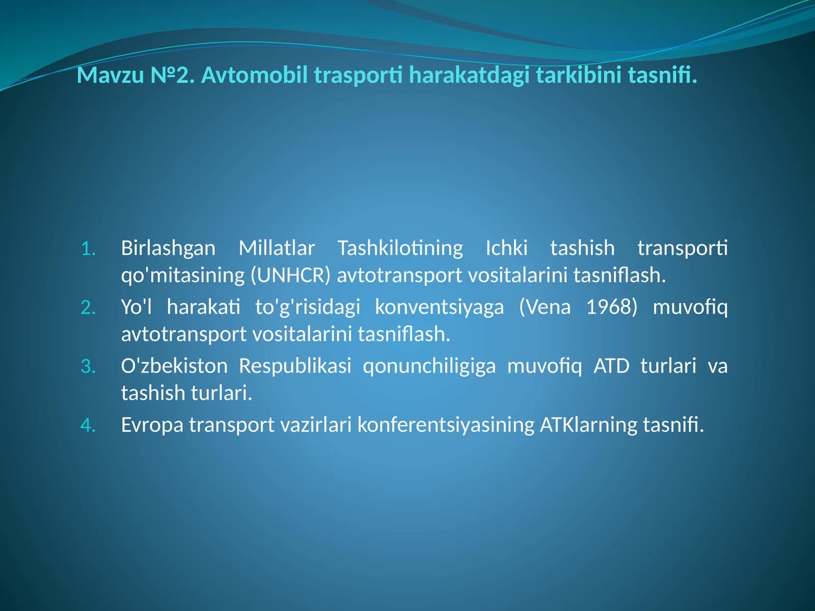 Avtomobil transporti harakati