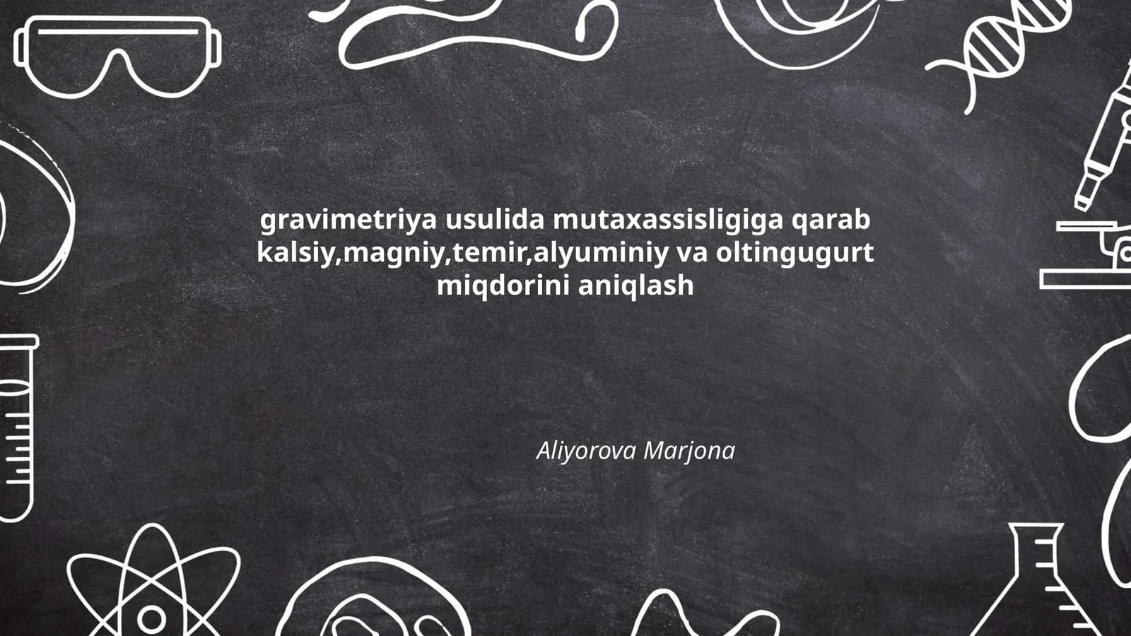 Gravimetriya Usullari