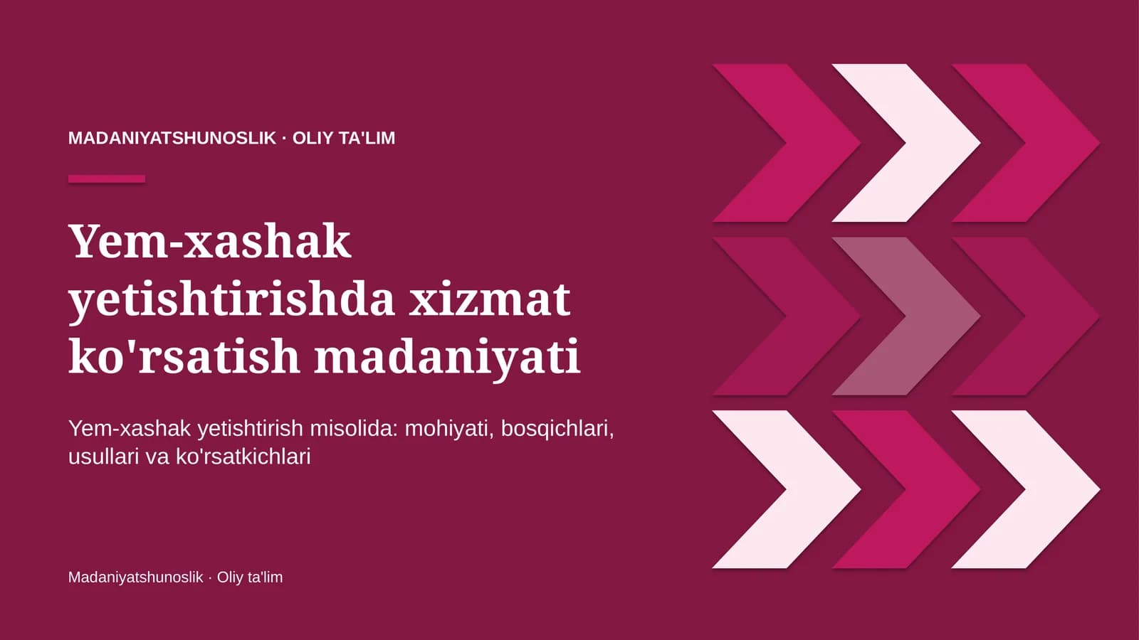 yem xashak yetishtirishda xizmat ko'rsatish madaniyati 8126