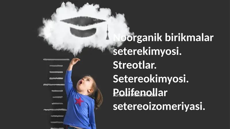 Noorganik birikmalar seterekimyosi