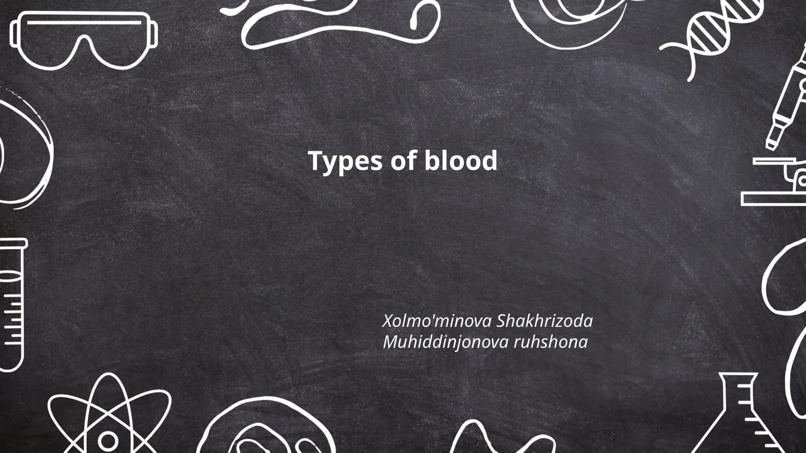 Types of blood