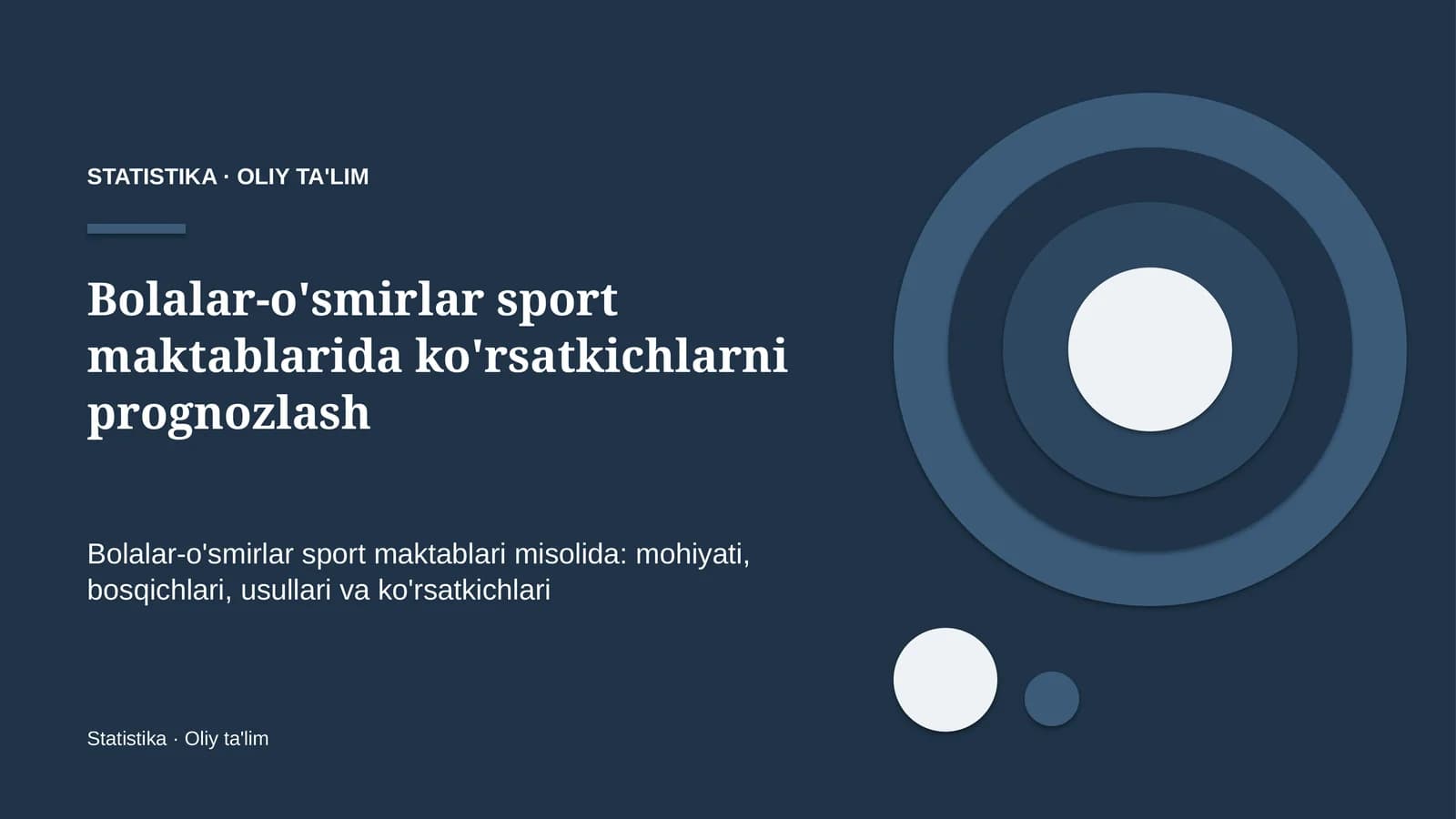 bolalar o'smirlar sport maktablarida ko'rsatkichlarni prognozlash 3414