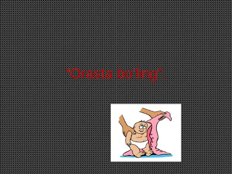 Orasta bo'ling