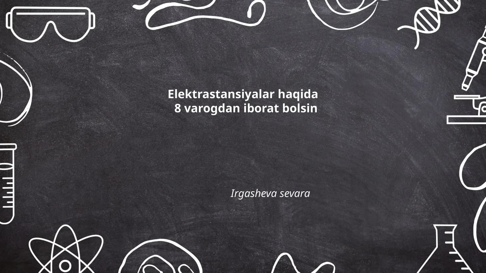 Elektrastansiyalar haqida