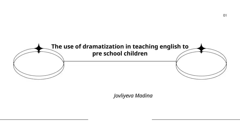 The use of dramatization in teaching English to pre-school children
