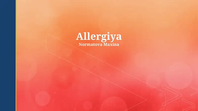 Allergiya