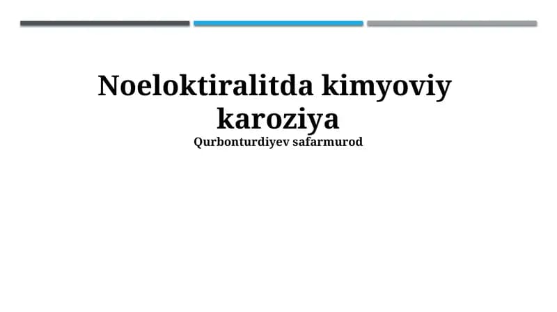 Korroziyaga Qarshi Himoya Usullari