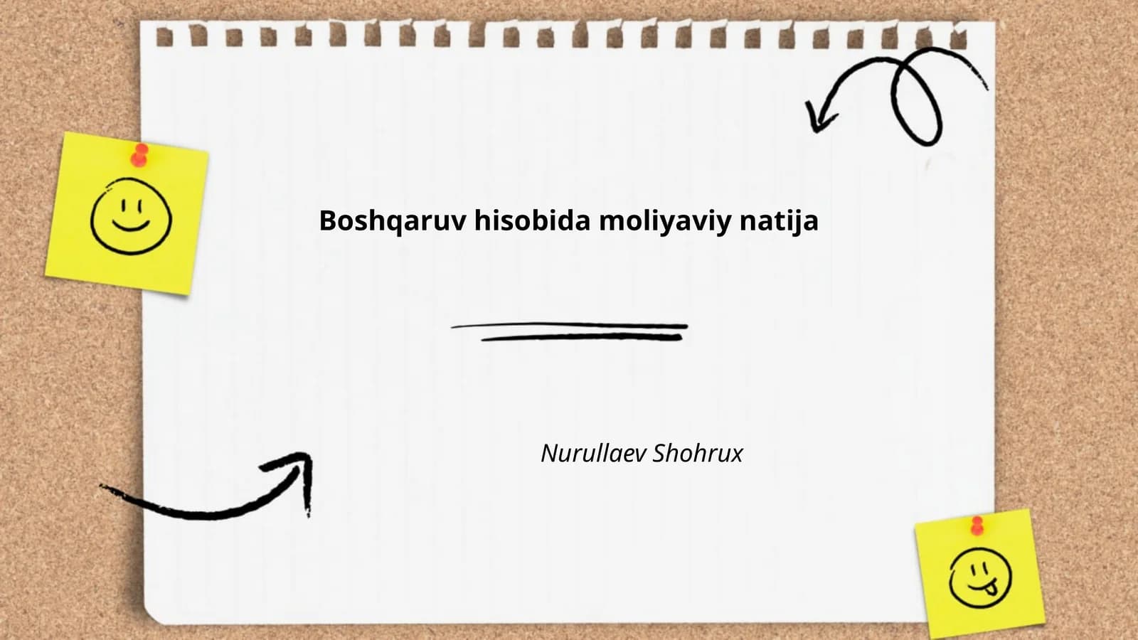 Moliyaviy natija tahlili