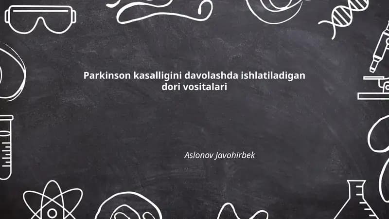 Levodopa va karbidopa kombinatsiyasi