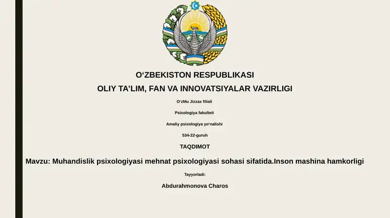 Muhandislik psixologiyasi