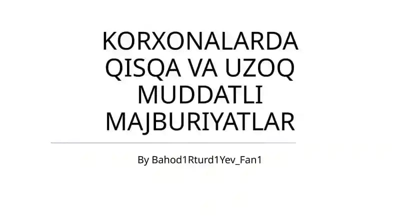 Kapital tuzilmasi