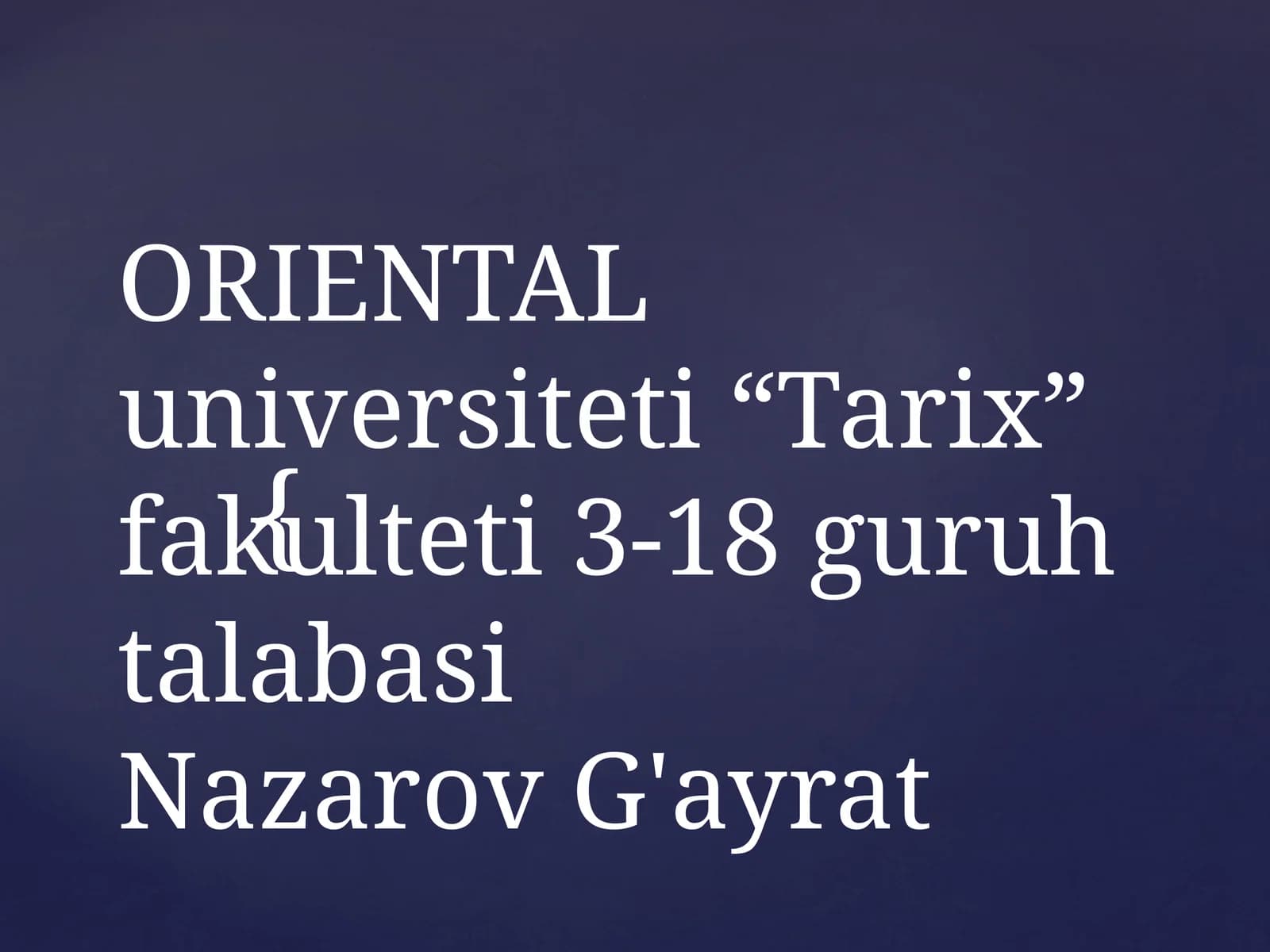 Turkiston o’lkasi jadidchilik harakatining qarashlari va ularning faoliyati