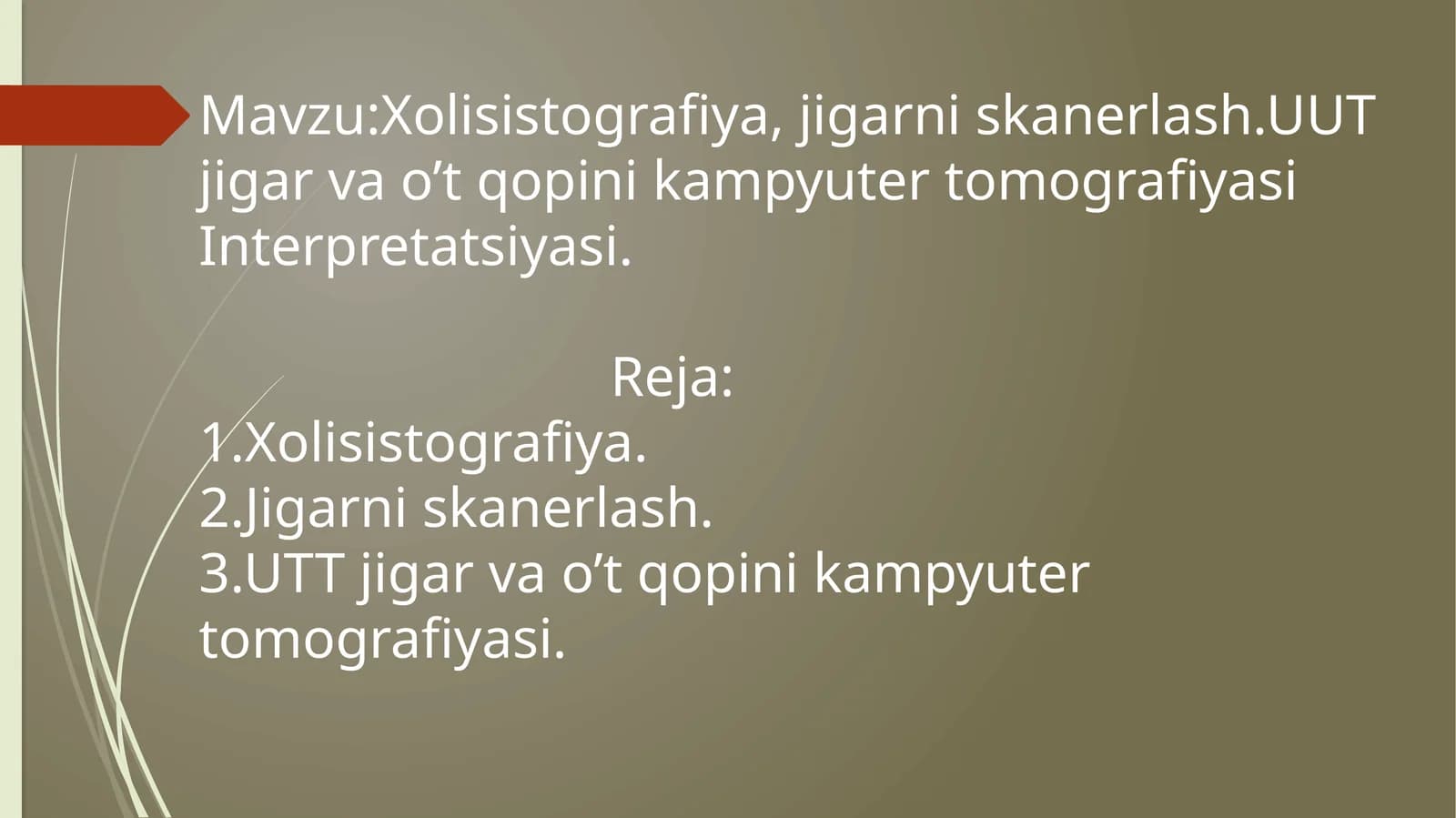 Xolisistografiya
