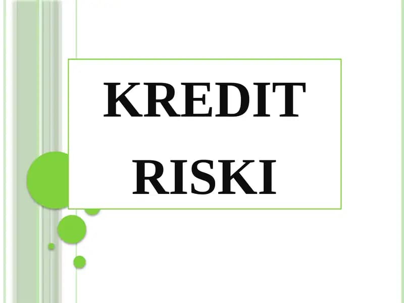 kreditriski