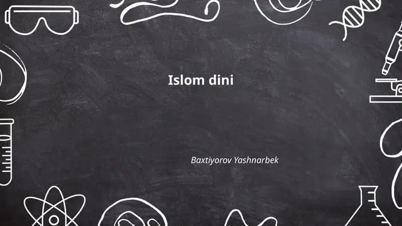 Islom dini