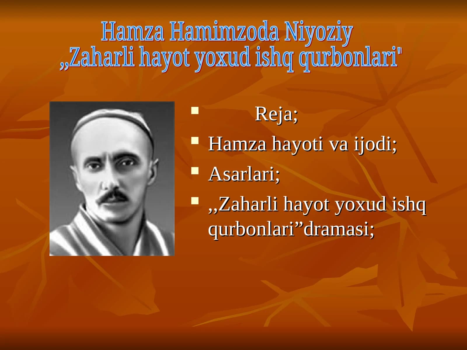 Zaharli hayot yoxud ishq qurbonlari