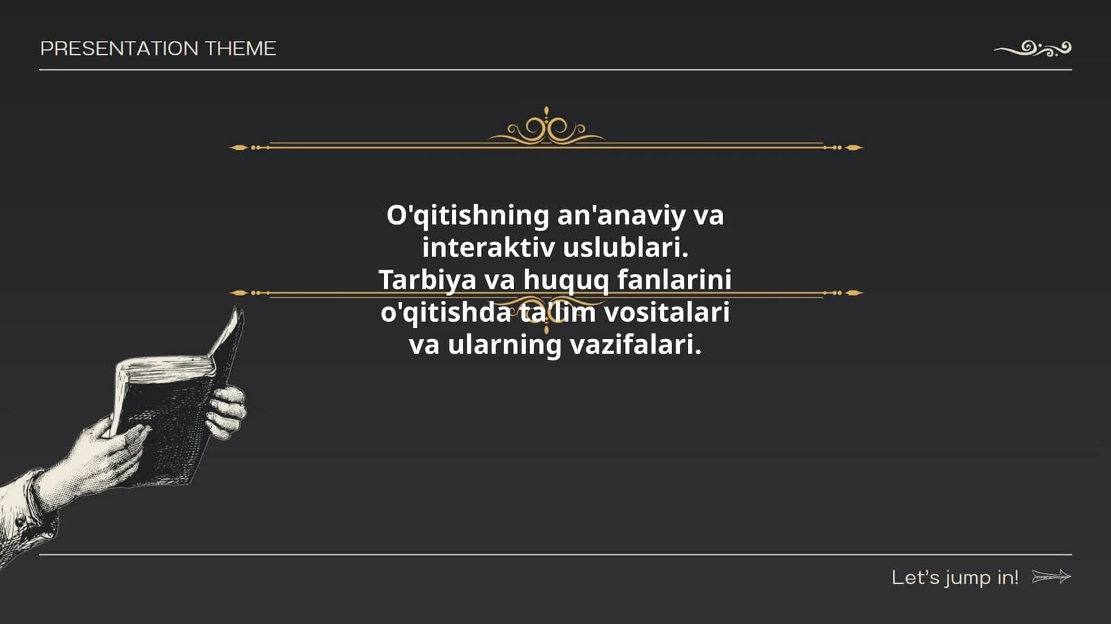 An'anaviy va Interaktiv O'qitish Metodlari