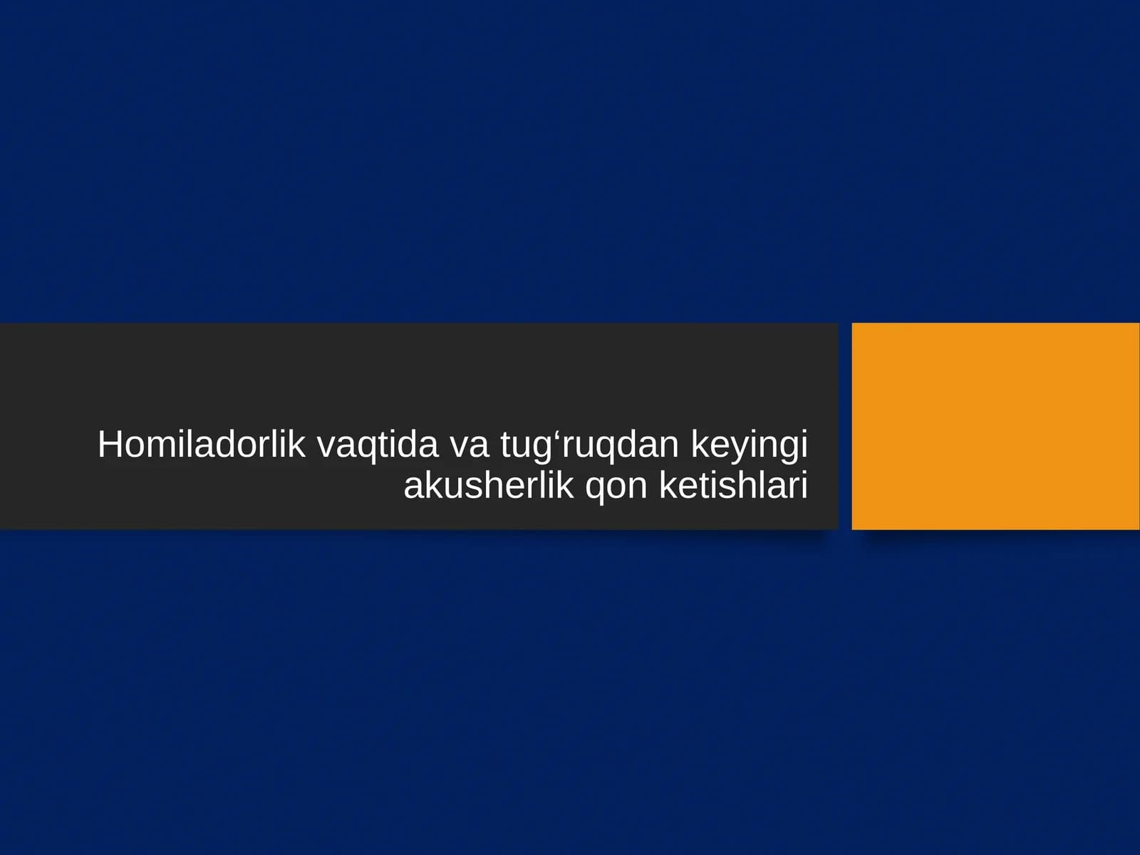 Qon Ketishlari Homiladorlikda