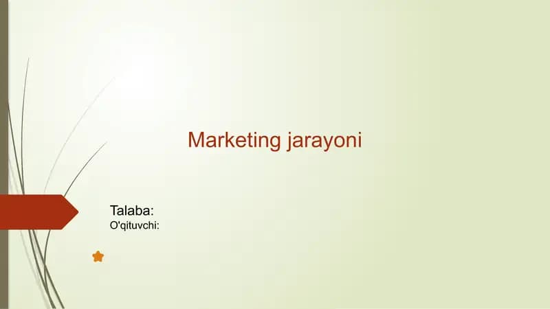 Marketing_jarayoni (Menejment.Marketing)