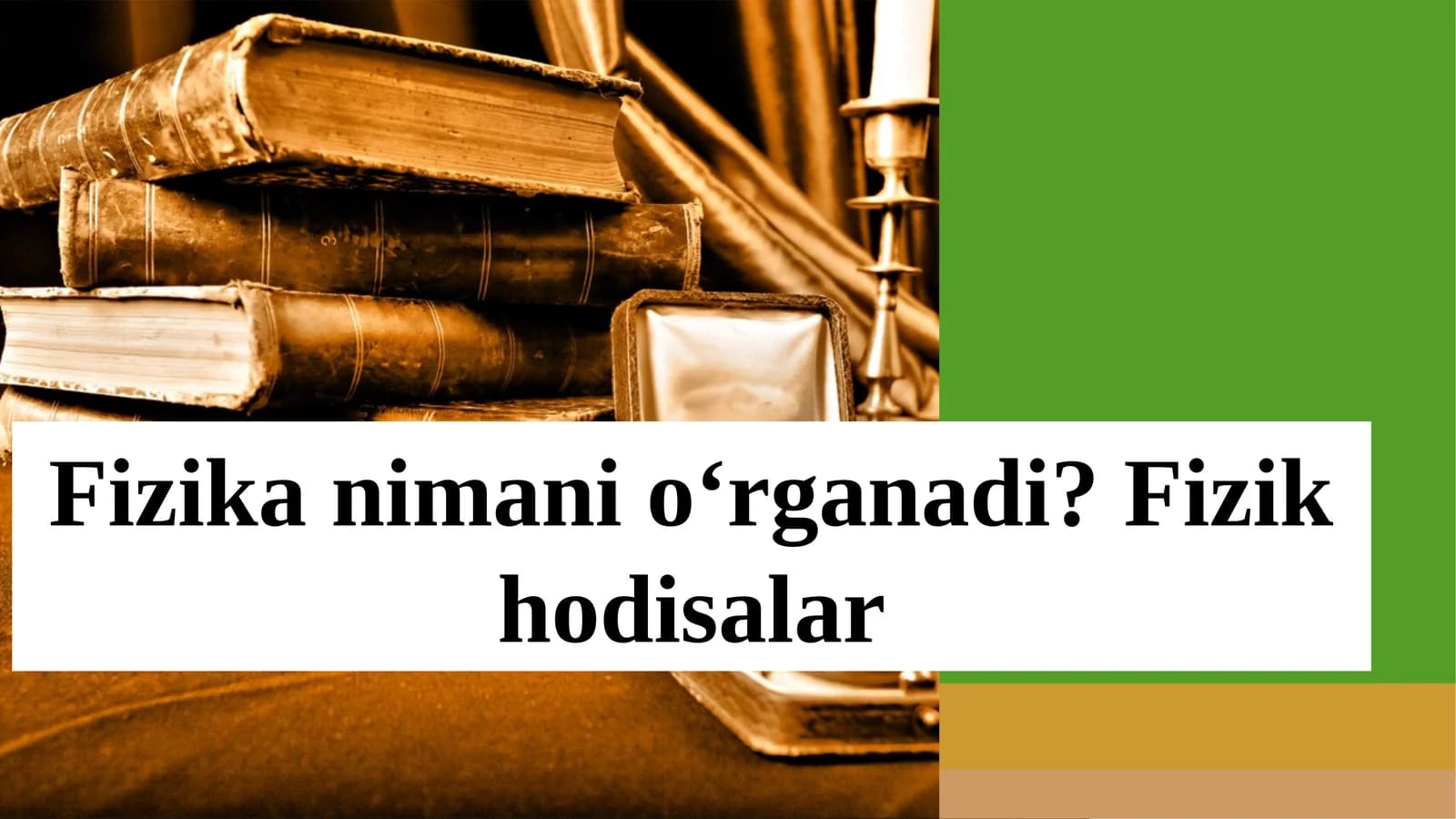 Fizika hodisalar