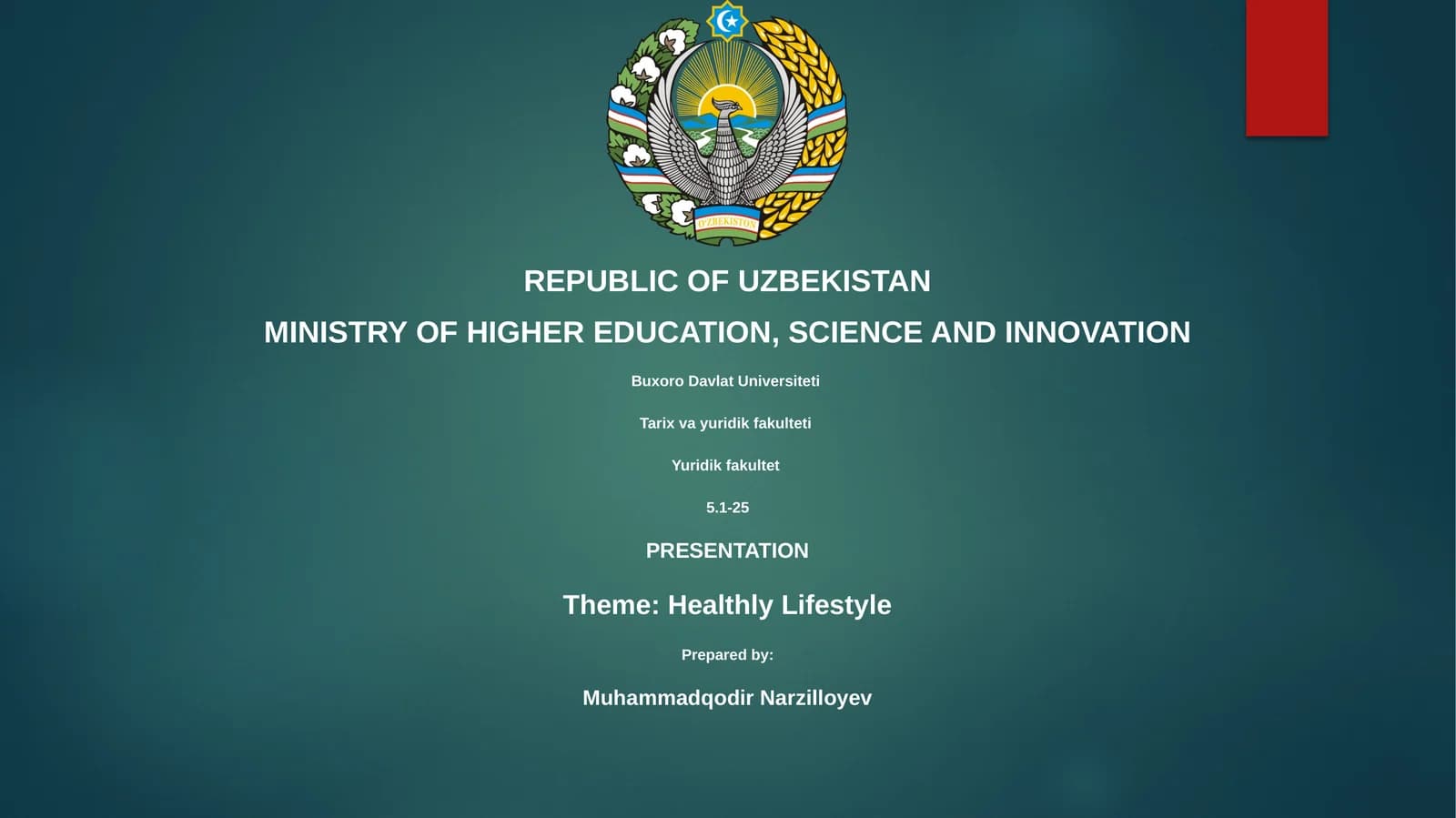 Healthly Lifestyle