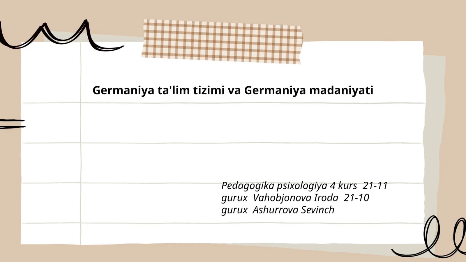 Germaniya ta'lim tizimi va uning tarixi