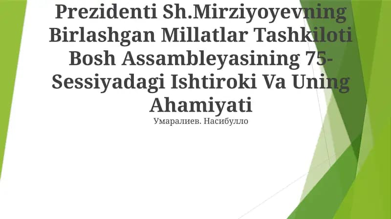 Ishtiroki Va Uning Ahamiyati
