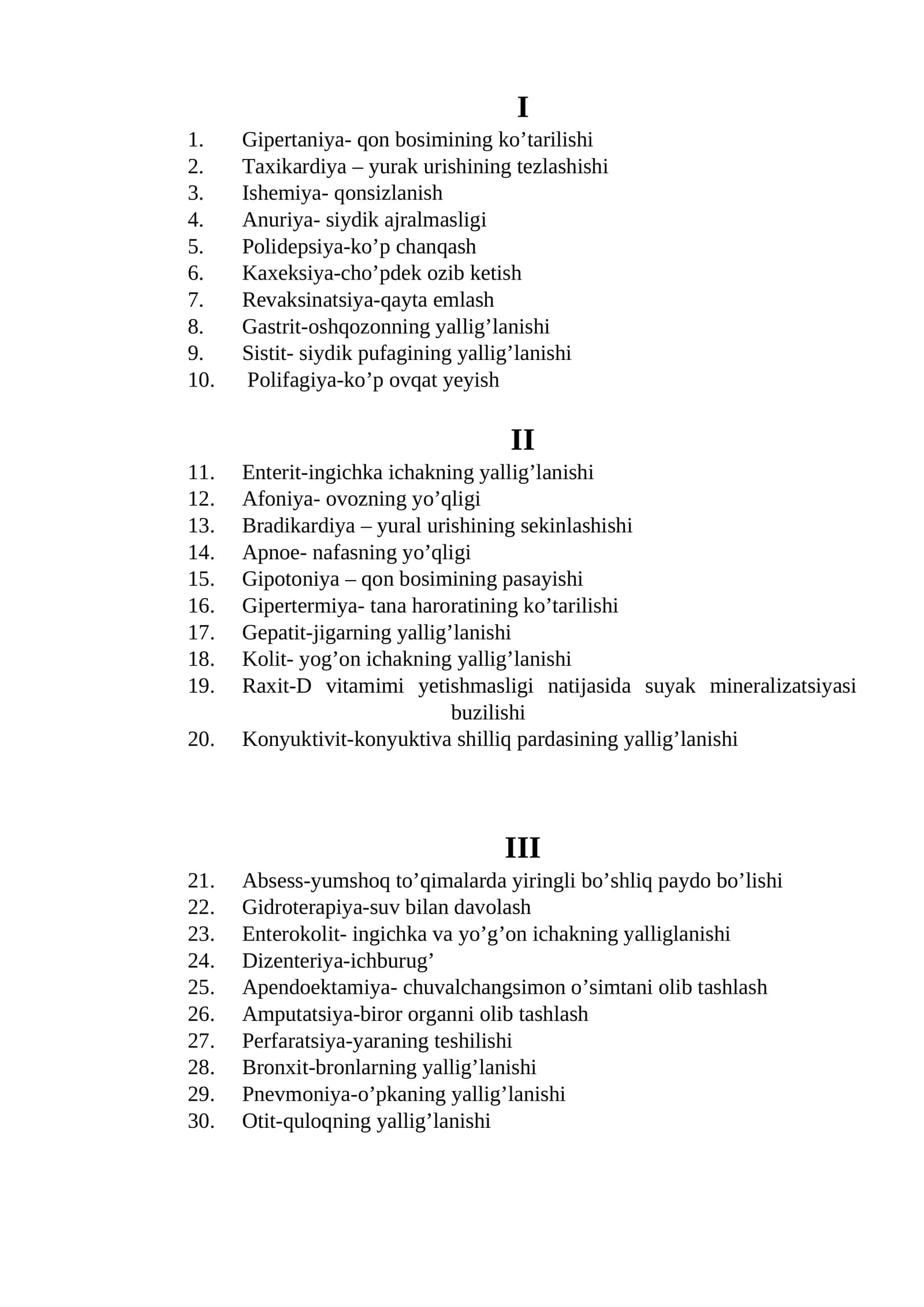 Tibbiyotni dastlab kilish
