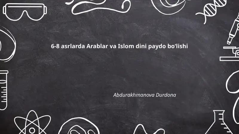 Abdurakhmanova Durdona