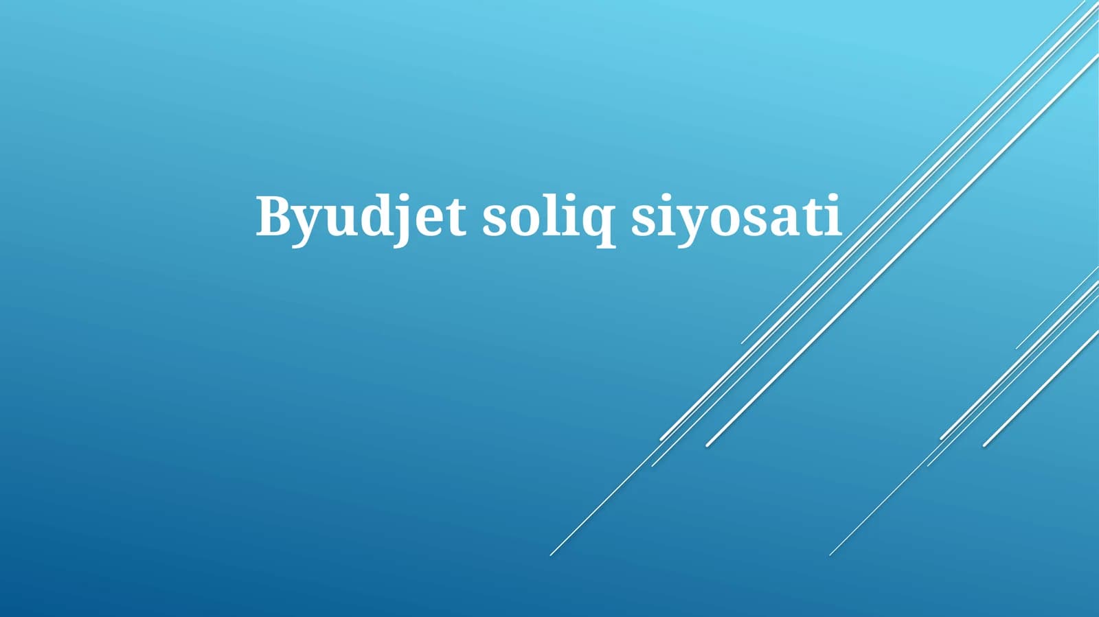 Byudjetsoliqsiyosati