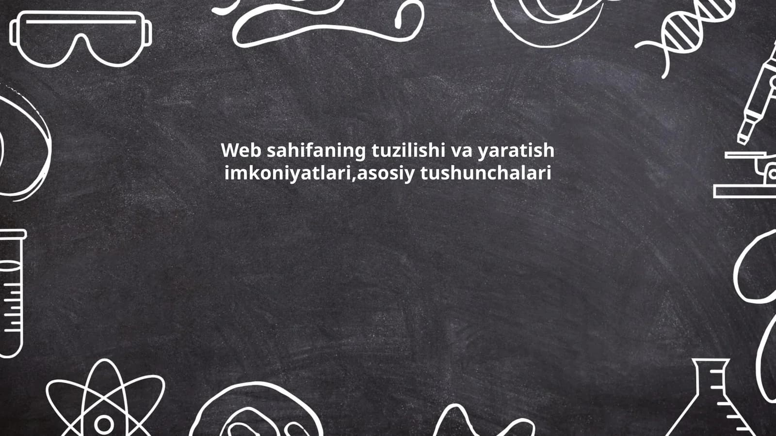 HTML asoslari