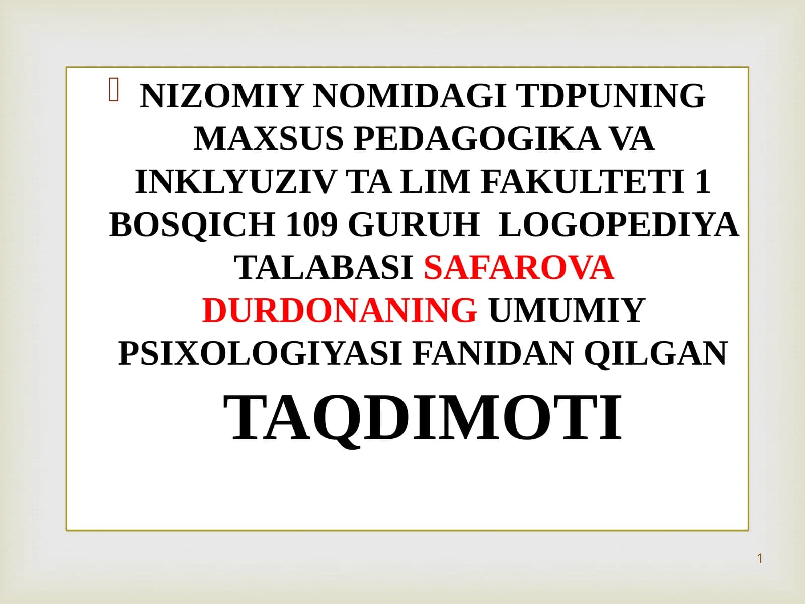 KATTAGURUH PSIXOLOGIYASI