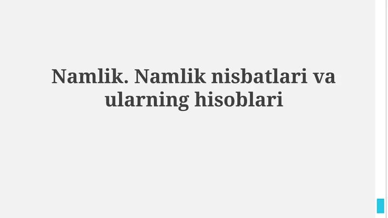 Namlik