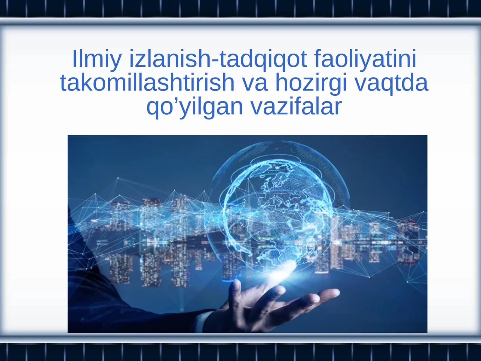 Ilmiyizlanish-tadqiqot faoliyati